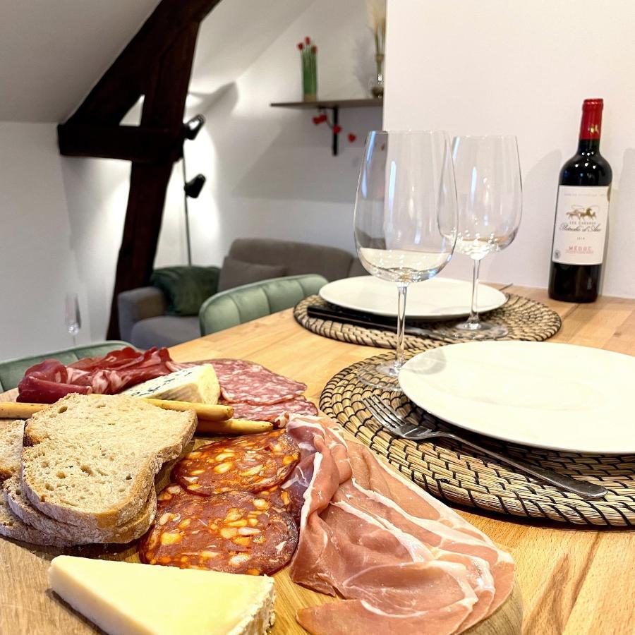 Rooftop - Cosy Flat Centre Senlis Senlis  Luaran gambar
